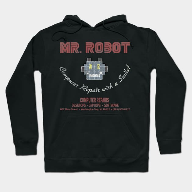 Computer Repair with a Smile Hoodie by issaeleanor